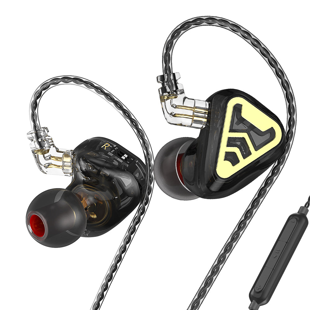CVJ TXS Wired Earphones with Microphone 3.5mm In-Ear Earbuds Dynamic Drivers HiFi Stereo Tuning Headset CVJ TXS Wired Earphones with Microphone 3.5mm In-Ear Earbuds Dynamic Drivers HiFi Stereo Tuning Headset